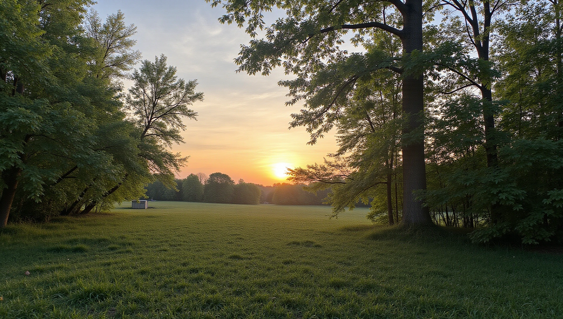 Lush natural landscape symbolizing health and rejuvenation